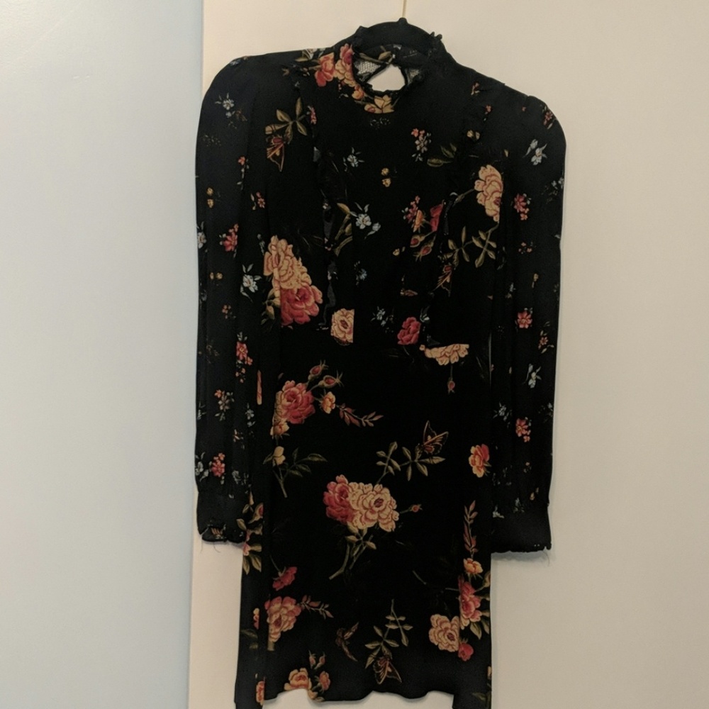 Zara floral dress